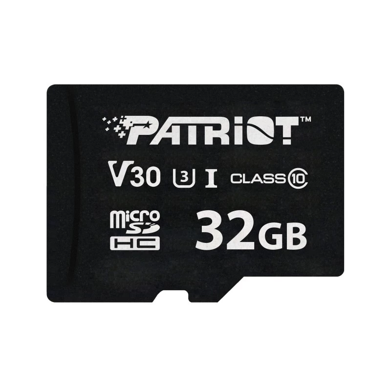 Geheugenkaart PATRIOT VX Series 32GB MicroSDXC V30 Class 10 UHS-I U3 4K UHD (PSF32GVX31MCH)