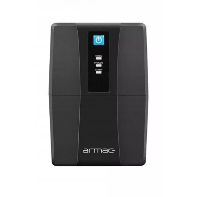 ARMAC Home Lite HL/850E/LED/V2 line-interactive UPS 850VA / 480W, 2× type E-stopcontact, AVR, 12V 9Ah accu, 40 dB