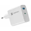 NATEC NUC-2144 oplader voor mobiele apparaten universeel wit AC snelladen binnen