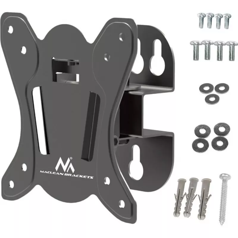 TV-wandbeugel MACLEAN MC-415 voor 13–32 inch beeldschermen, VESA 100×100, draagvermogen 30 kg