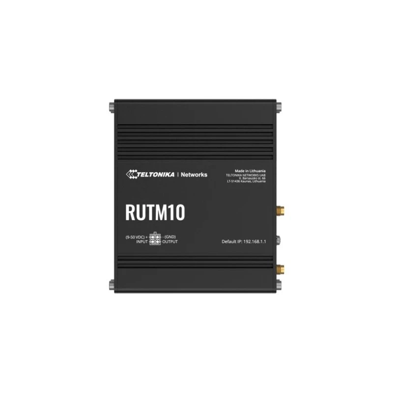 Teltonika RUTM10 draadloze router Gigabit Ethernet dual-band (2,4 GHz / 5 GHz) zwart