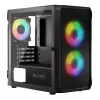 Computerbehuizing Logic Concept Portos Mini ARGB Micro ATX zwart