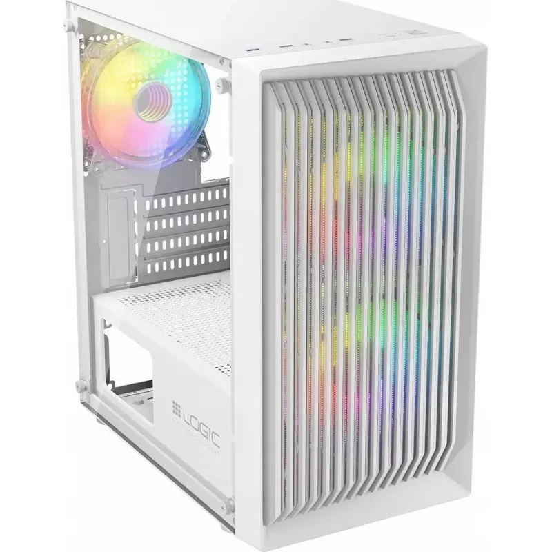 LOGIC ATOS ARGB Mini USB 3.0 behuizing wit