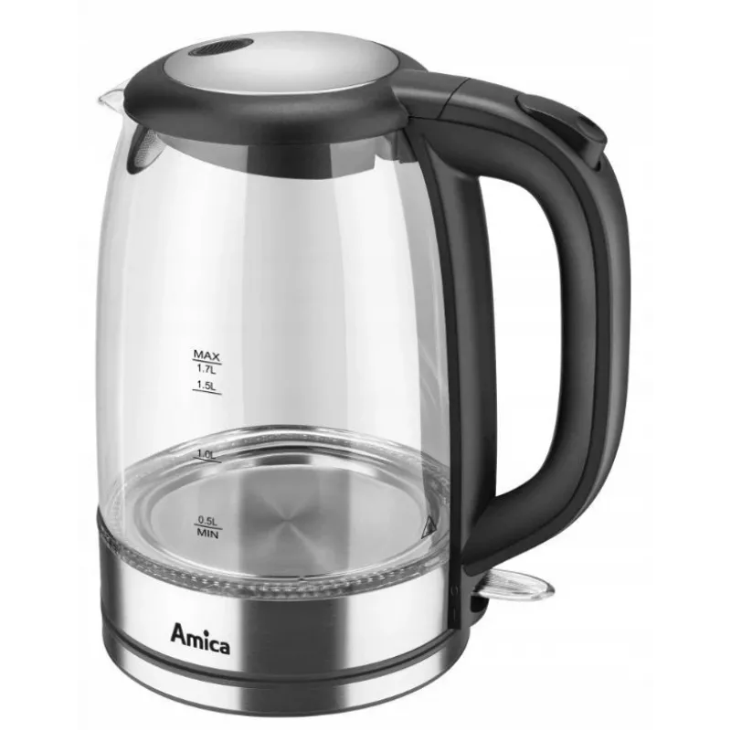 Waterkoker Amica 1.7L 2200W zilver