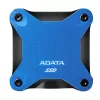 Externe SSD ADATA SD620 512 GB, USB 3.2 Gen 2 Micro-USB B, blauw, siliconen behuizing, schokbestendig