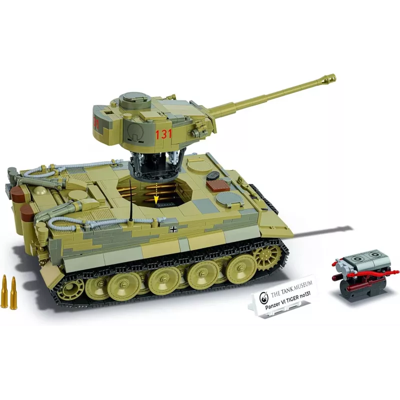 Bouwset COBI Panzer VI Tiger no131 1275 onderdelen