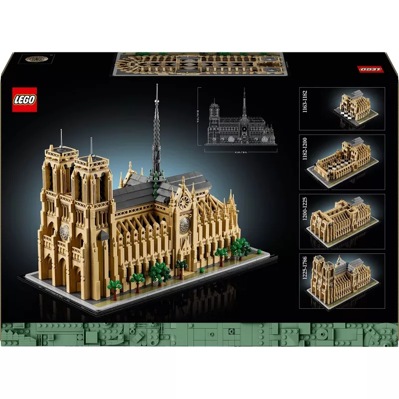 LEGO Architecture Notre-Dame de Paris set voor volwassenen 21061