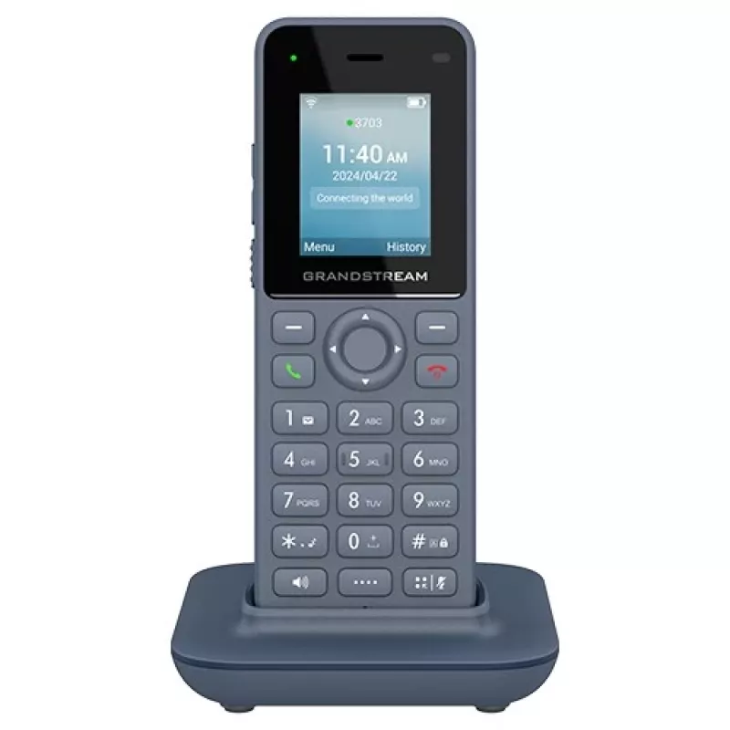 Grandstream Networks WP816 IP-telefoon antraciet 2 lijnen LCD Wi-Fi