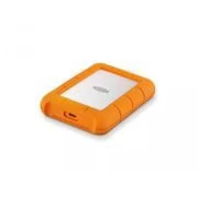 LaCie Rugged USB-C externe harde schijf 5 TB USB Type-C 3.2 Gen 1 (3.1 Gen 1) grijs geel