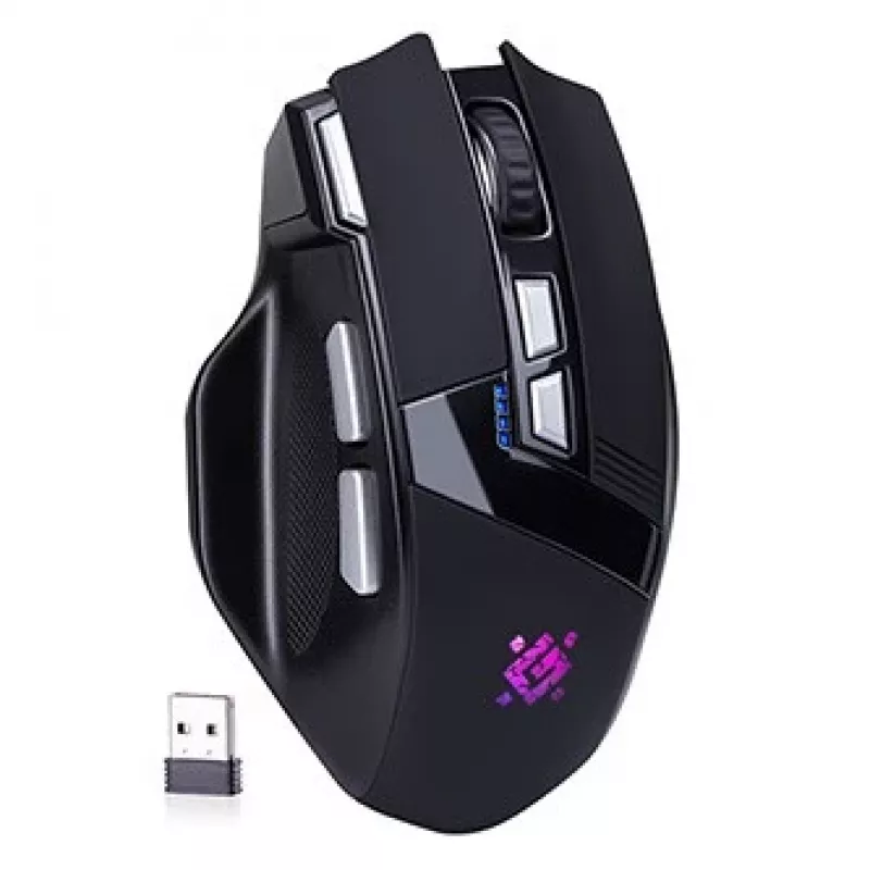 Muis DEFENDER GM-885 KNIGHT RF WIRELESS 3200dpi 8P zwart