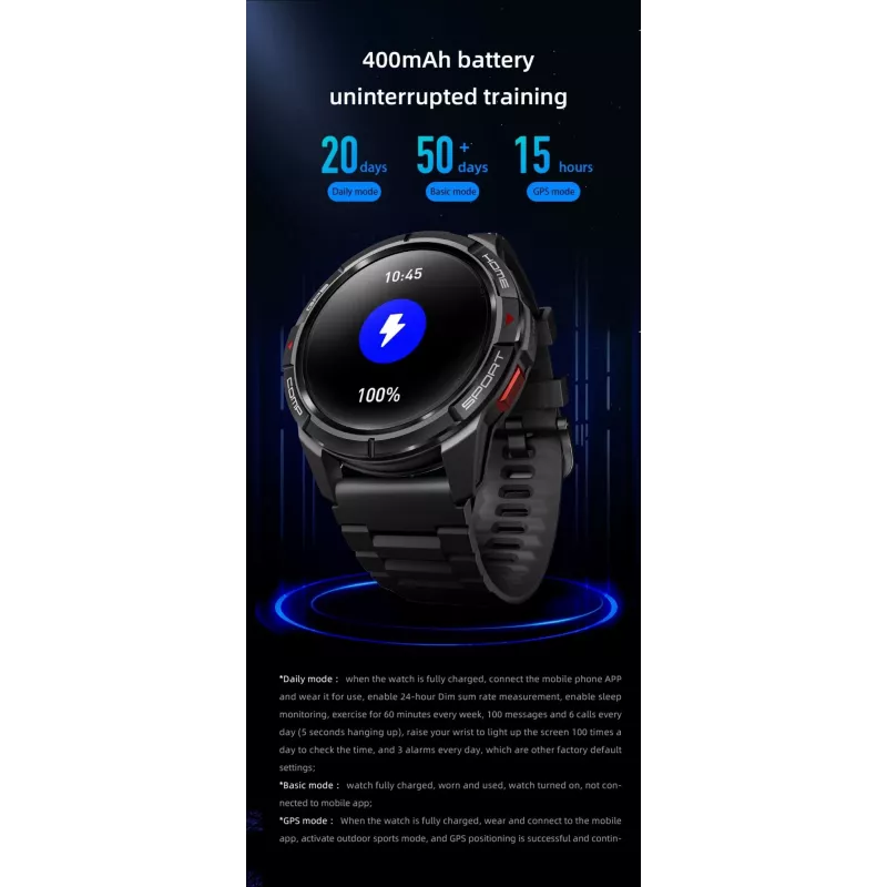 Smartwatch MiBro GS Active zilver