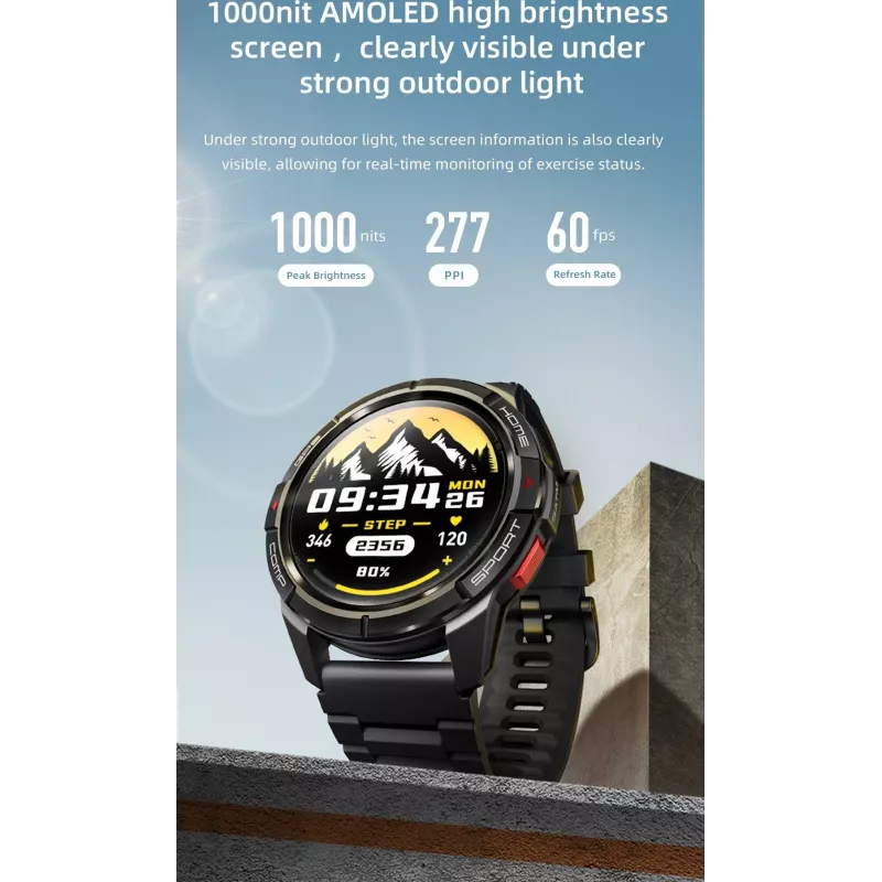 Smartwatch Mibro GS Active (grijs)