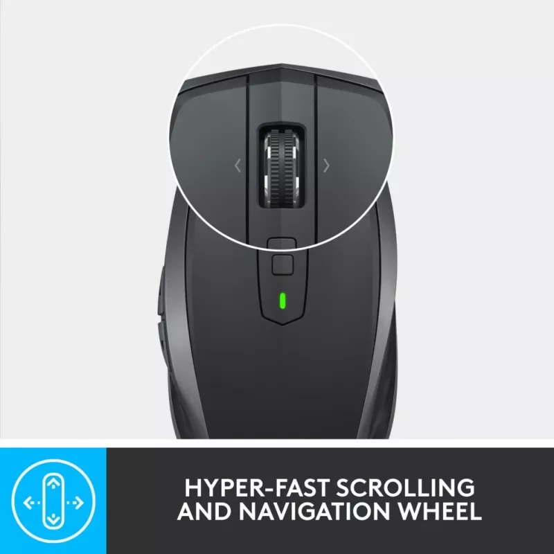 MX Anywhere 2S Draadloze muis/Graphite - BT - N/A