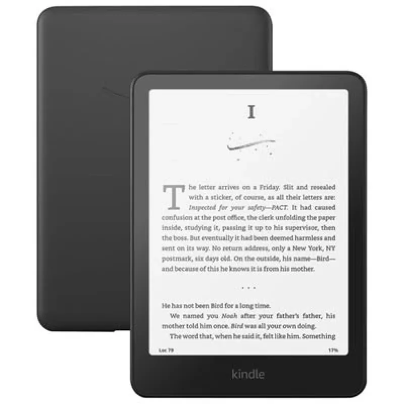 Amazon Kindle Paperwhite 12e generatie (2024) B0CFPWLGF2 e-reader, 7 inch, 16 GB, Wi-Fi, USB-C, IPX8, zonder advertenties, zwart