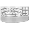 Logitech Wave Keys voor Mac toetsenbord QWERTZ Duits wit