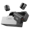 DJI Mic Mini (2 TX + 1 RX + oplaadcase) draadloze microfoonkit - donkergrijs