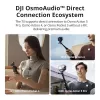 DJI Mic Mini (2 TX + 1 RX + oplaadcase) draadloze microfoonkit - donkergrijs