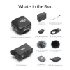 DJI Mic Mini (2 TX + 1 RX + oplaadcase) draadloze microfoonkit - donkergrijs