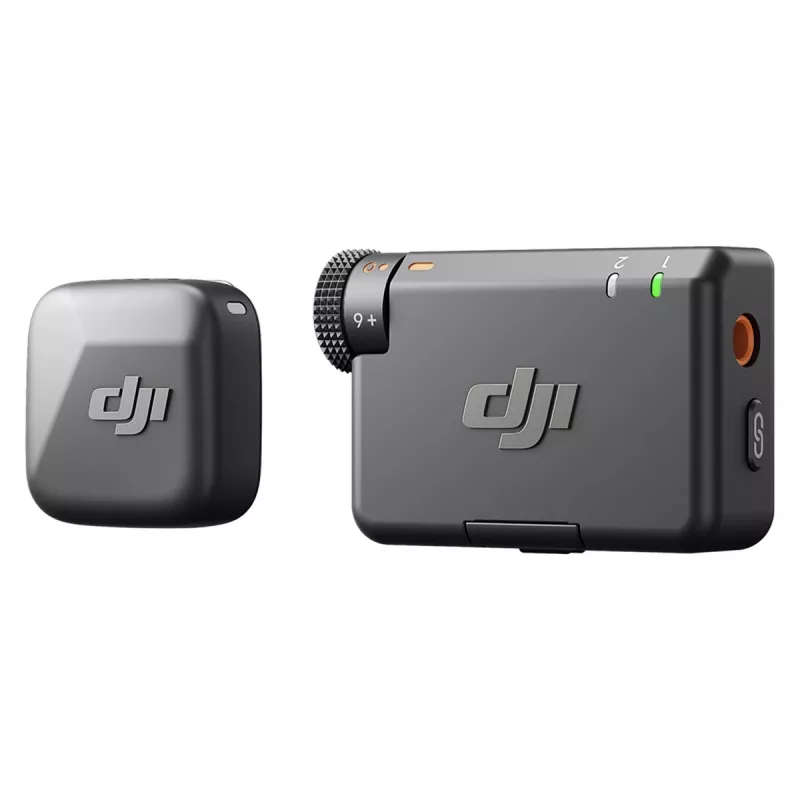 DJI Mic Mini draadloos microfoonsysteem (1 zender + 1 ontvanger), zwart