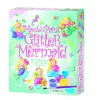 Glitter zeemeermin giet- en kleurset
