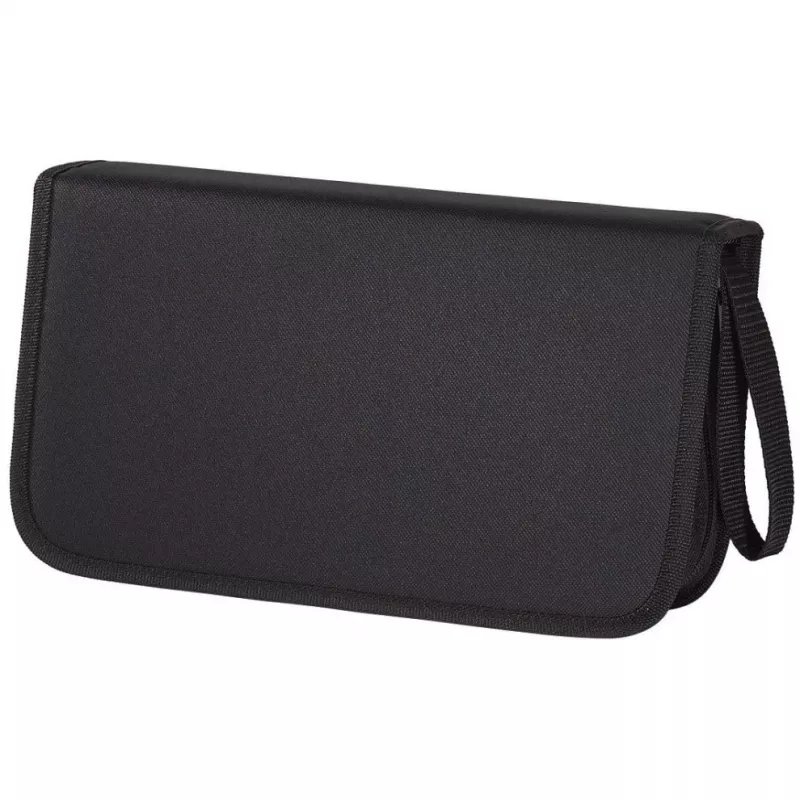 Hama nylon tas 104 cd's, 104 discs, zwart, nylon