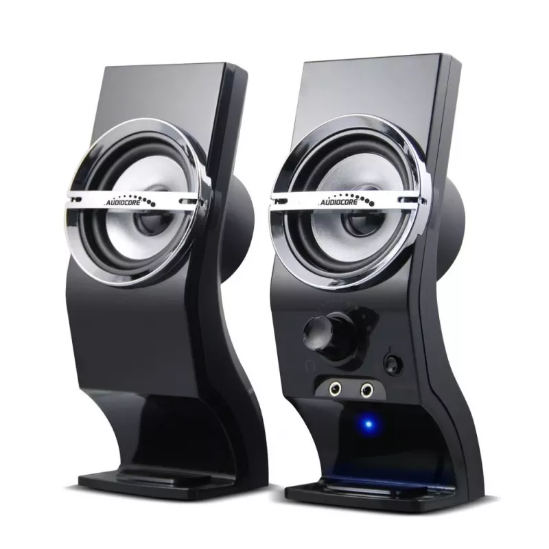 Audiocore AC805 stereoluidspreker 2.0 pc 6W zwart
