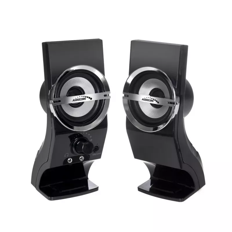 Audiocore AC805 stereoluidspreker 2.0 pc 6W zwart