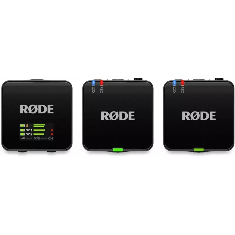 Rode Wireless Go Iii compact draadloos microfoonsysteem van de 3e generatie, zwart