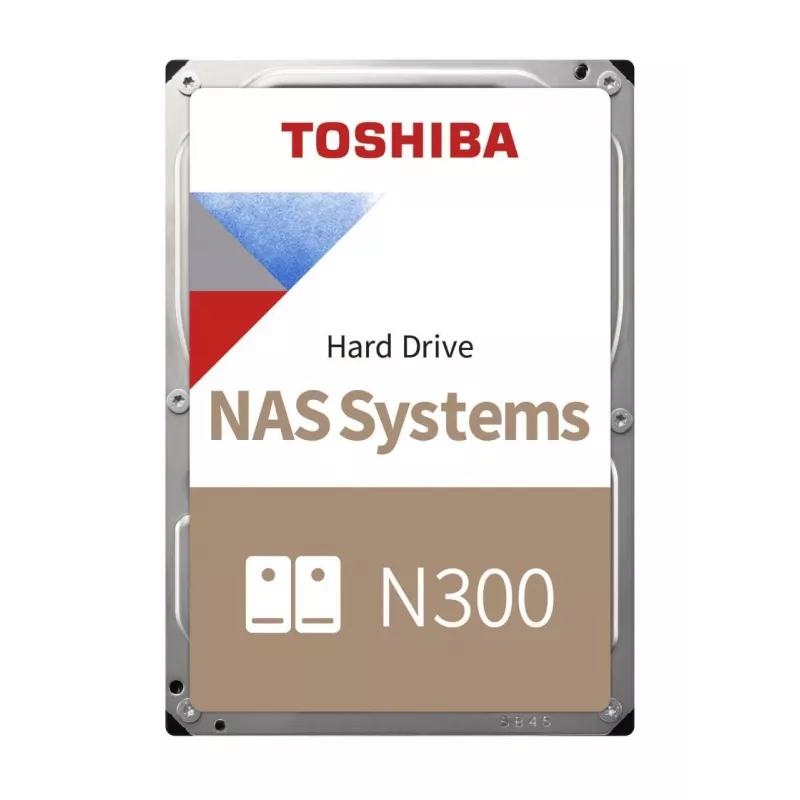 Toshiba N300 interne harde schijf 20 TB 7200 tpm 512 MB 3,5 Serial ATA III