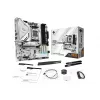 Moederbord ASRock B850M Steel Legend WiFi — AMD B850, socket AM5, microATX, DDR5, 4 DIMM, Wi-Fi 7, 2.5Gb LAN