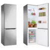 Koel-vriescombinatie AMICA FK 2995.2FTX(E) 299L — inox, vriesvak onder, No Frost, 181 cm