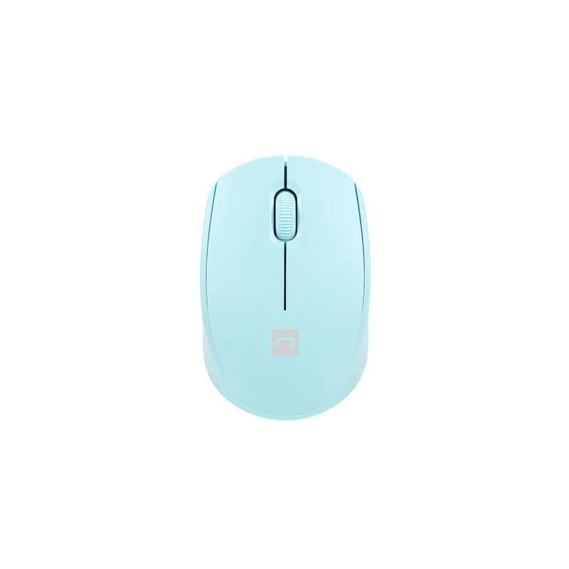 Natec Stork NMY-2001 draadloze optische muis, 1600 DPI, USB-ontvanger, blauw