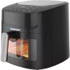 Heteluchtfriteuse BLAUPUNKT AFD712 – 7,2 l inhoud, 1800 W, digitale touchbediening, 40–200 °C, 60-minuten-timer