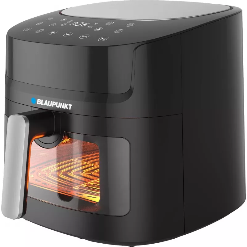 Heteluchtfriteuse BLAUPUNKT AFD712 – 7,2 l inhoud, 1800 W, digitale touchbediening, 40–200 °C, 60-minuten-timer