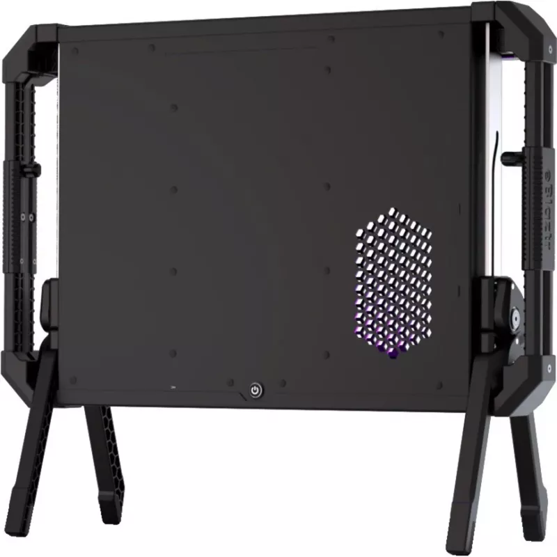 Eblaztr draagbare pc-behuizing - zwart - pc-behuizing - mini tower - zwart