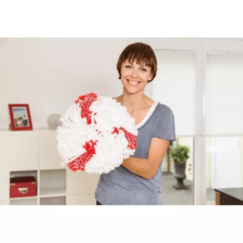 Wismopkop Vileda Turbo 2in1 rood wit