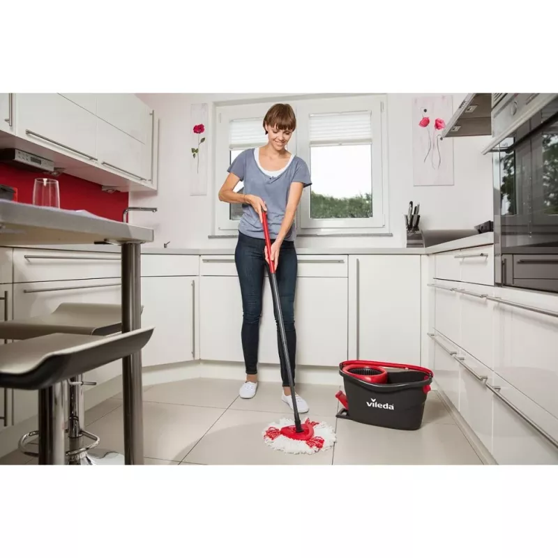 Wismopkop Vileda Turbo 2in1 rood wit