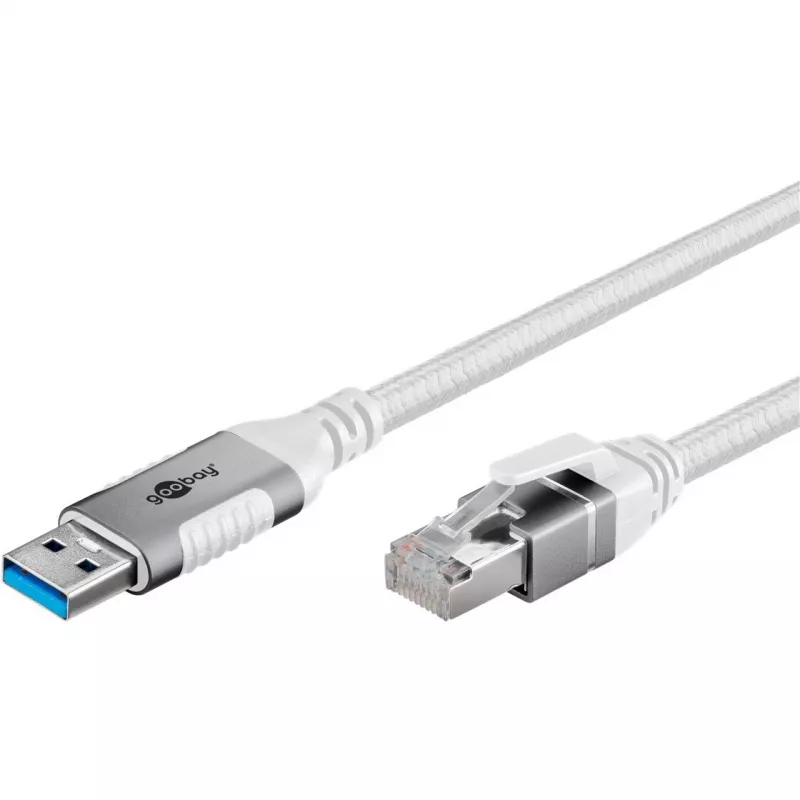 Goobay 74161 - netwerkadapterkabel USB 3.0 Type-A Gigabit Ethernet 5 m - netwerkkaart - 1.000 Mbit/s (74161)