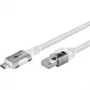 Goobay 74177 - Netwerkadapter kabel USB 3.1 Type-C Gigabit Ethernet 3 m - Netwerkkaart - 1.000 Mbps (74177)