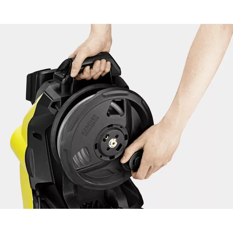 Kärcher K 7 Premium Smart Control Flex hogedrukreiniger 180 bar, 600 l/h, 3000 W, 10 m slang, Bluetooth, lcd, geel/zwart (1.317-360.0)