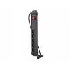 Stekkerdoos LANBERG SP1 1,5 m – 5x PL-stopcontacten, zwart