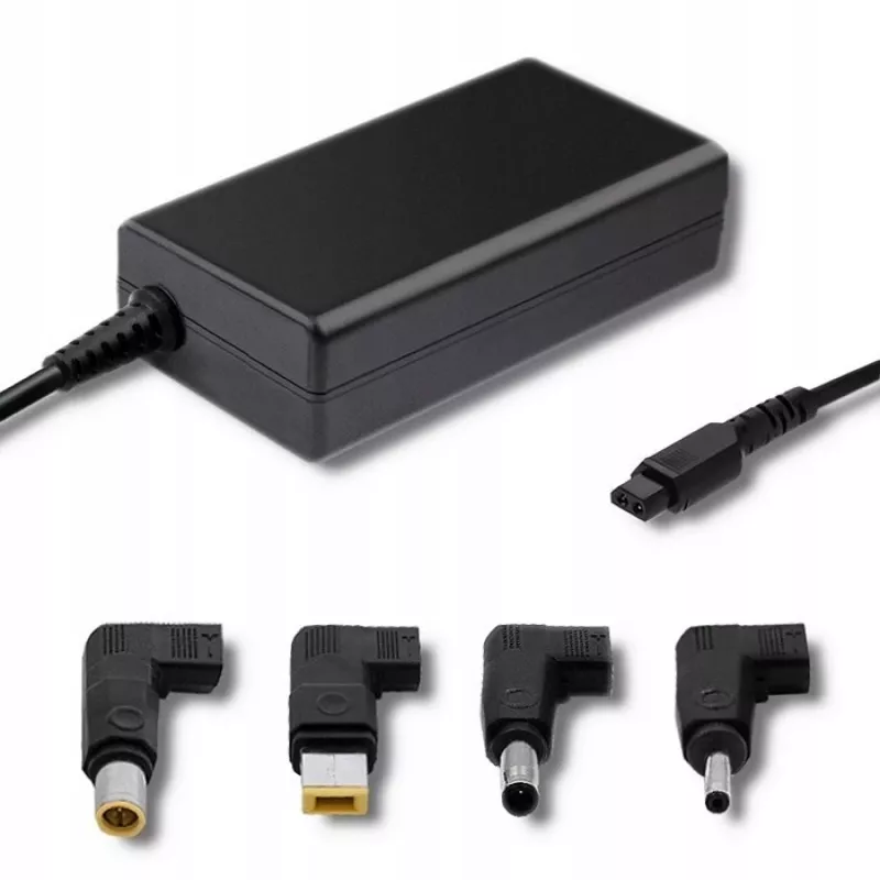 Voeding QOLTEC 51761 indoor 65W AC/DC 220–240V 50–60Hz zwart, 1,7-m-kabel