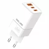 Beline ad. Siec. 2x USB-C 1x USB 65W wit/wit (alleen kop) PD 3.0 QC