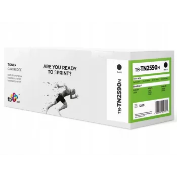 Toner voor Brother TN2590 TB-TN2590N BK 100% nieuw
