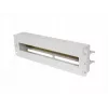 Lanberg AK-VDP103-S 19-inch 3U spanningsverdeelpaneel met DIN TS-35-rail, grijs