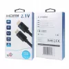 HDMI-kabel v 2.1 Premium 3 m 8K zwart voor gamers ontwikkeld