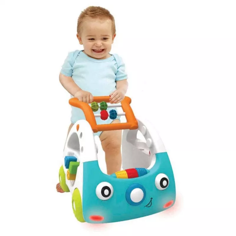 Sensomotorische duwauto 3-in-1