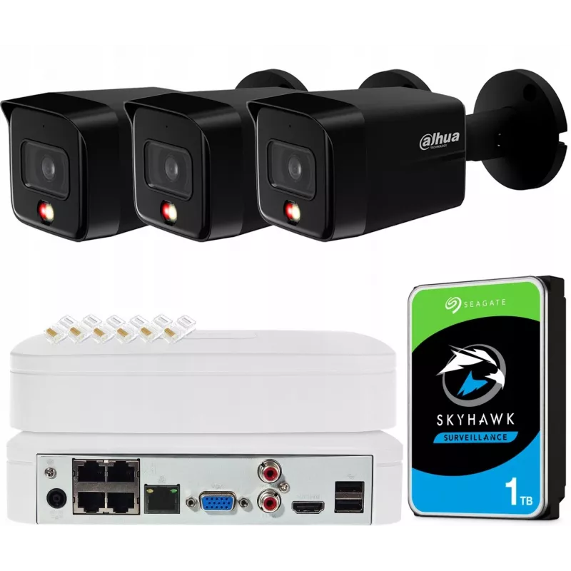 IP-camera IPC-HFW1639TC-a-IL-0280B-S6- ierna Smart Dual Light 6 Mpx Dahua