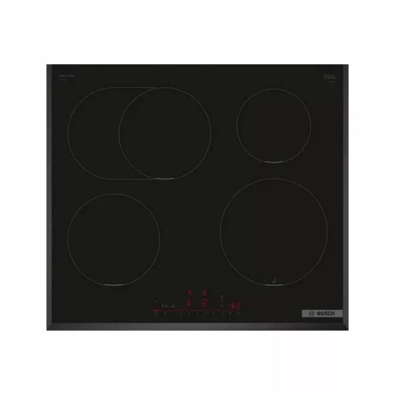 Bosch PIF651HC1E inductiekookplaat, 4 kookzones, CombiZone, PerfectFry Plus, Home Connect, 7,4 kW, zwart