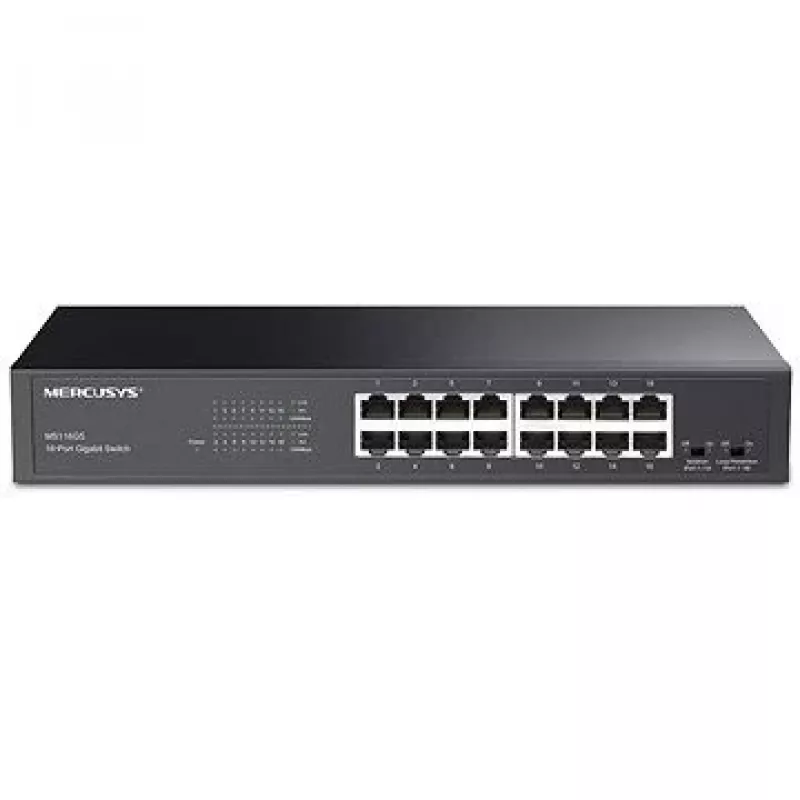 Mercusys MS116GS netwerkswitch Gigabit Ethernet (10/100/1000) zwart